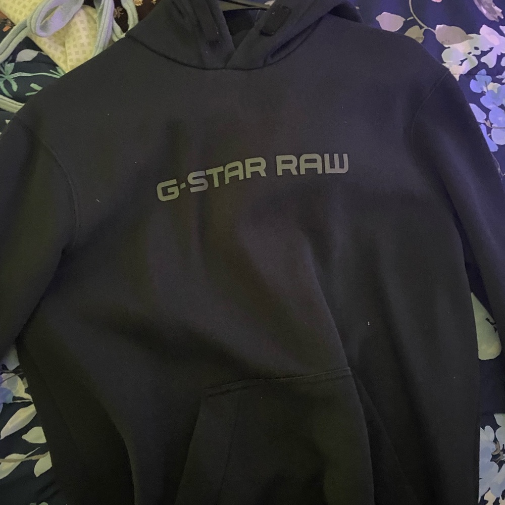 G-Star Raw Men's Black Hoodie
